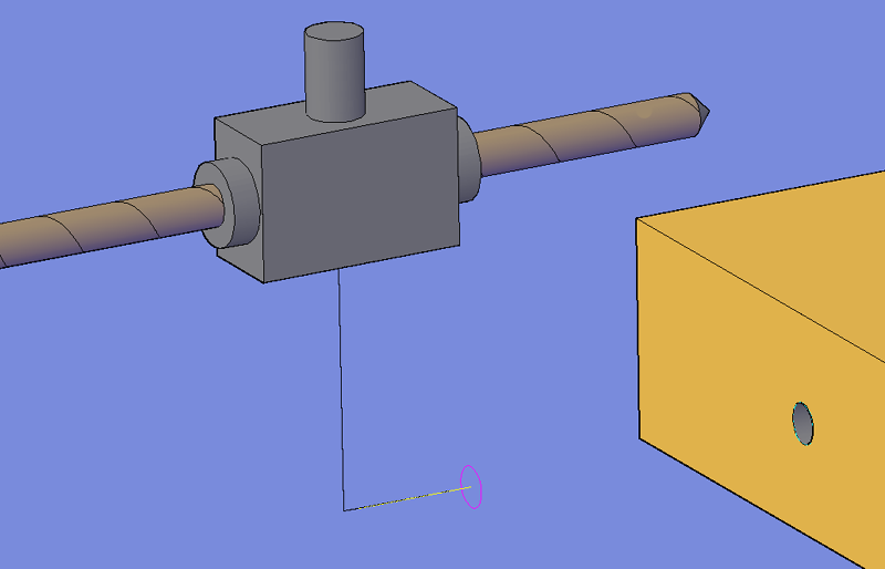 Tool retracted to 4th Axis Safe.