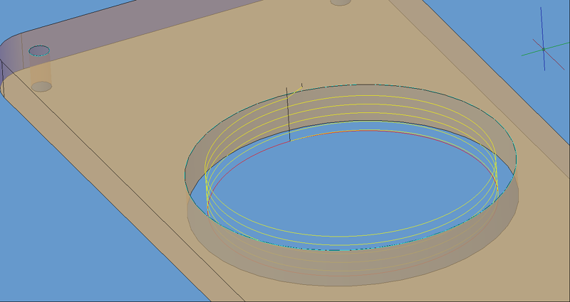 Incline-Inside Ramp cut cycle.