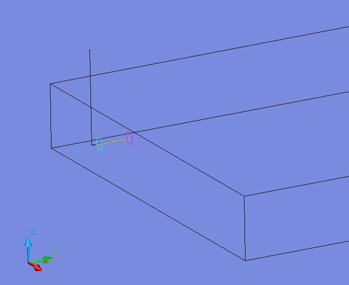 Horizontal Drill with Collet Offset tool path.