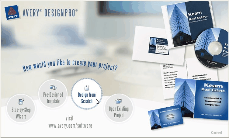 avery design pro download