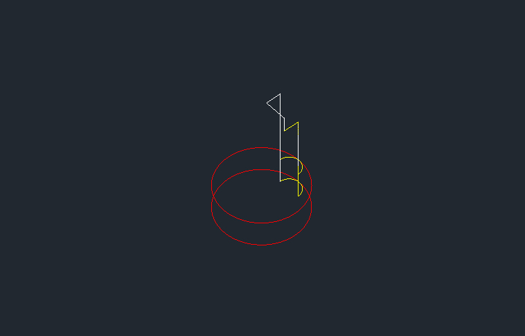 Drill-Interpolation Tool Path