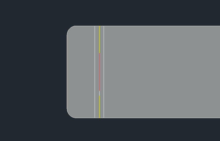 Center-Line Ramp Tool Path