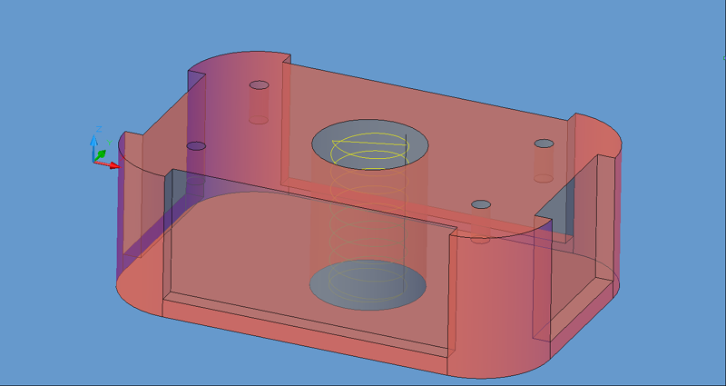 Helical Arcs Edge tool path.