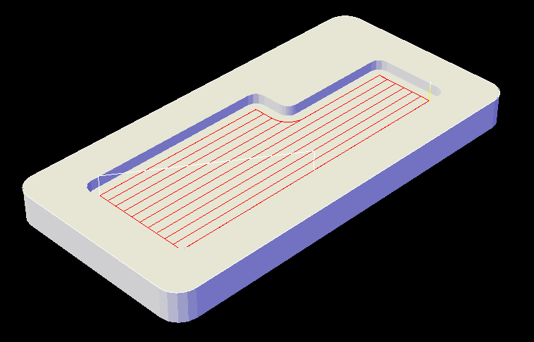 Linear Pocket Tool Paths