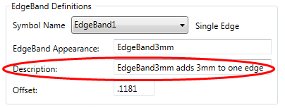 AREC Edgeband Description