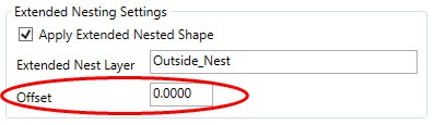 Extended Nesting-Offset