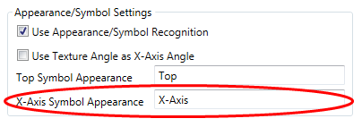 AREC X-Axis Symbol